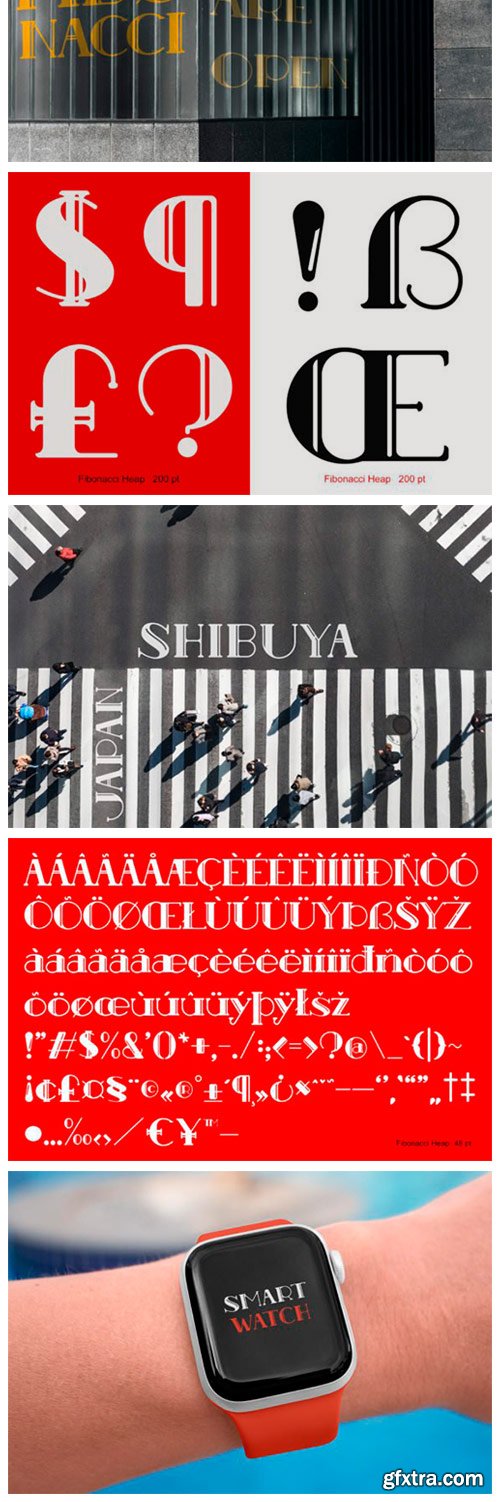 Fibonacci Heap Font Fibonacci Heap Font