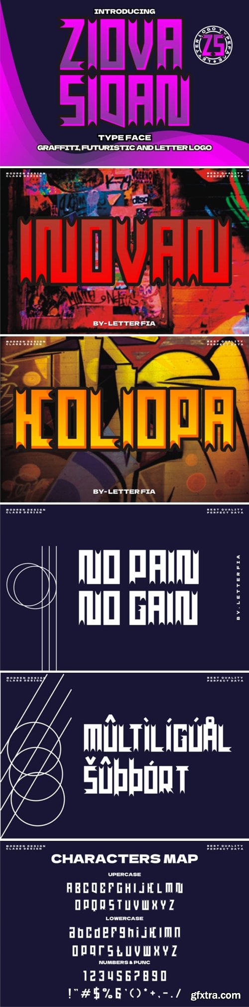 Ziova Sidan Font