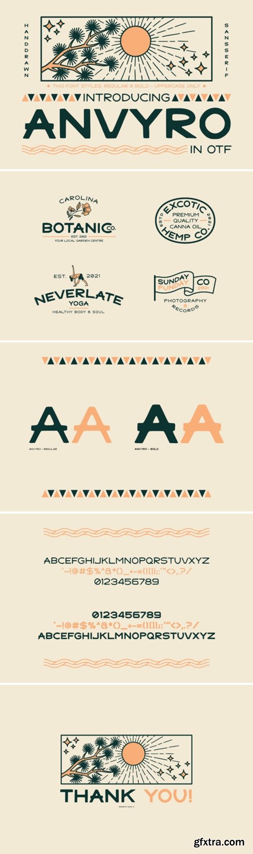 Anvyro Font