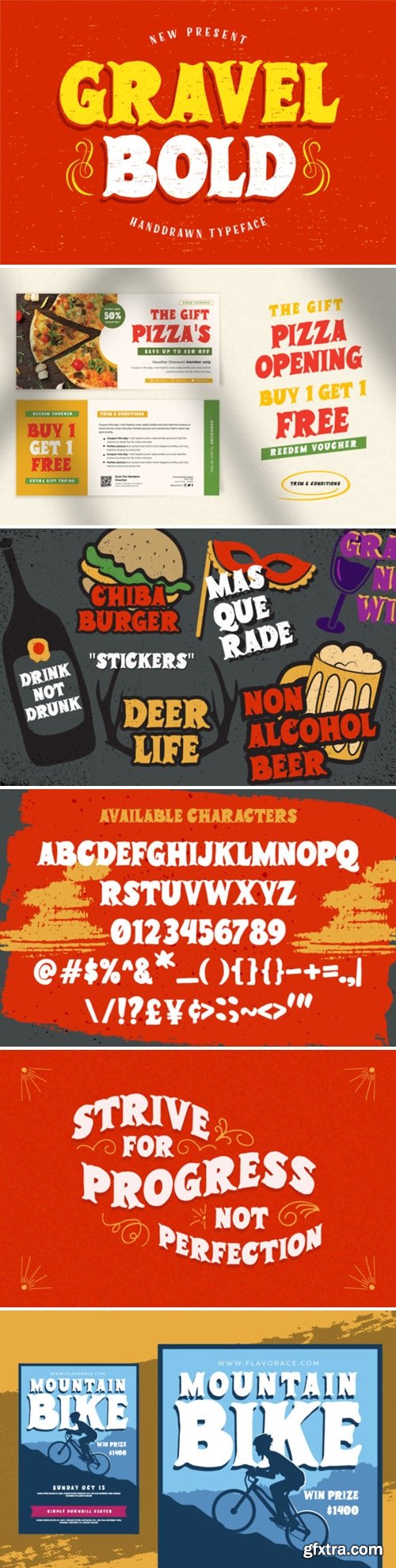 Gravel Bold Font