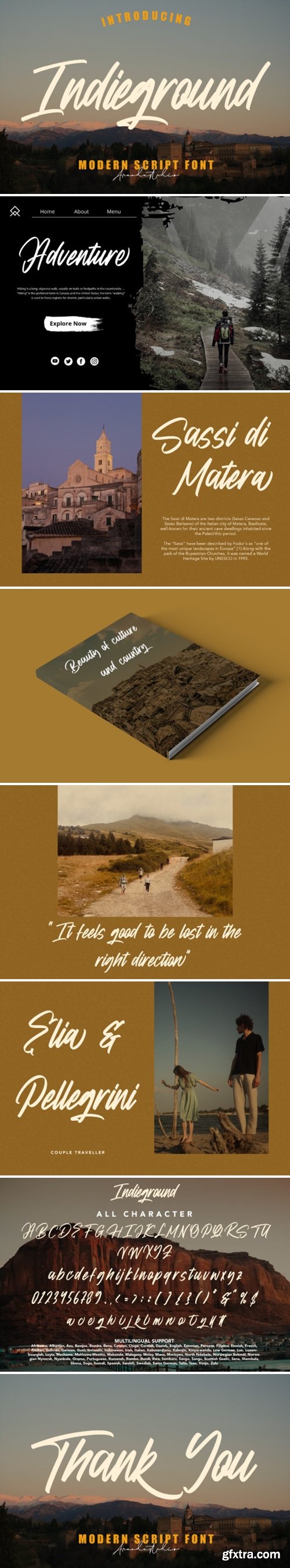 Indieground Font