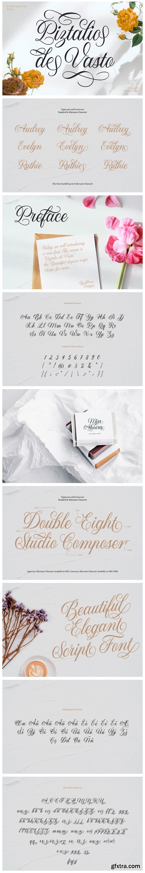 Piztalio De Vasto Font