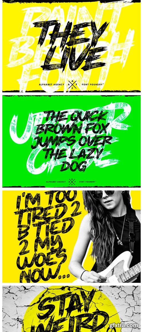 They Live Font They Live Font