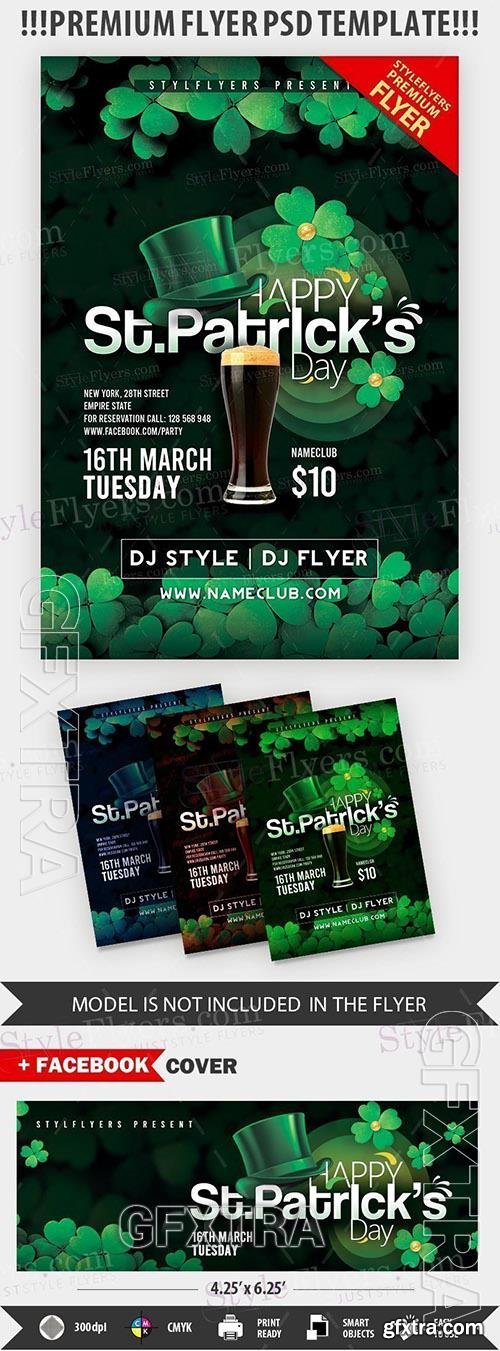 St.Patrick’s Day PSD Flyer Template St.Patrick’s Day PSD Flyer Template
