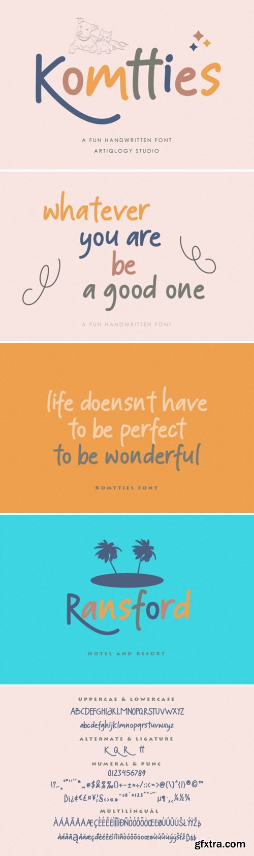 Komtties Font