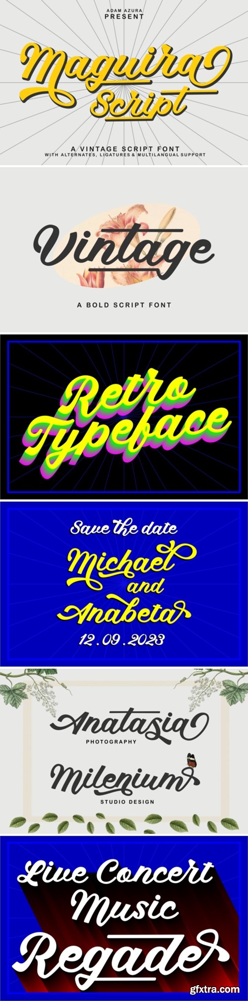 Maguira Script Font