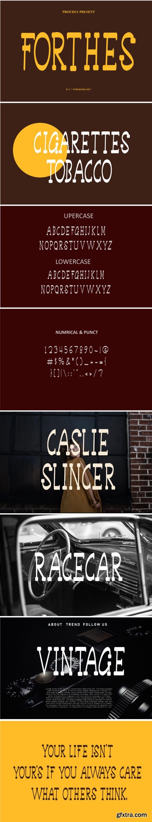 Forthes Font