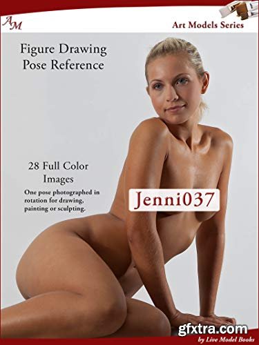 Art Models Jenni037: Figure Drawing Pose Reference (Art Models Poses)