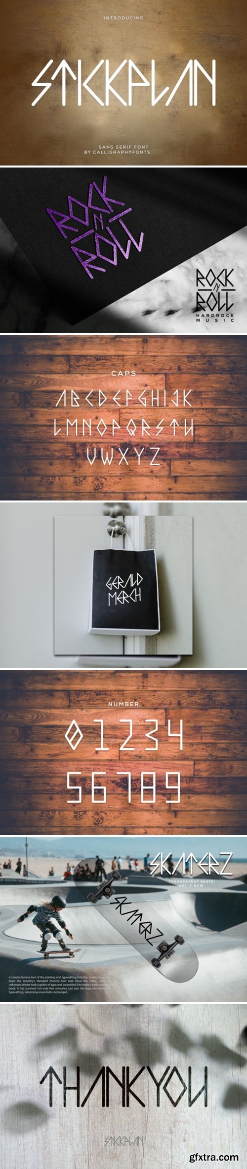 Stickplan Font