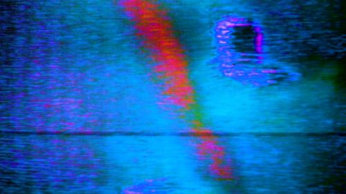 Videohive - Analog TV signal is distorted and flashing. - 33375964 - 33375964