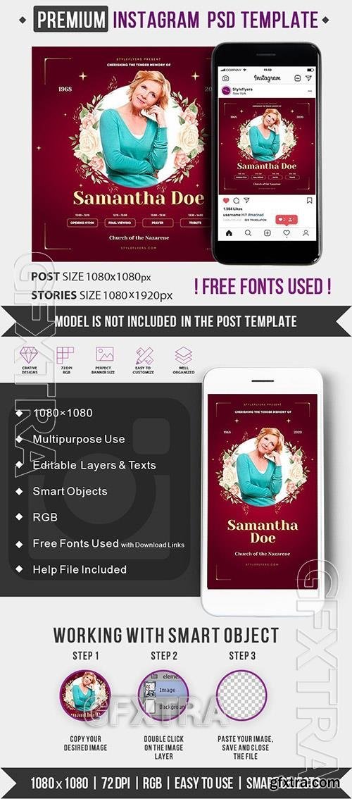 Funeral Program PSD Flyer Funeral Program PSD Flyer