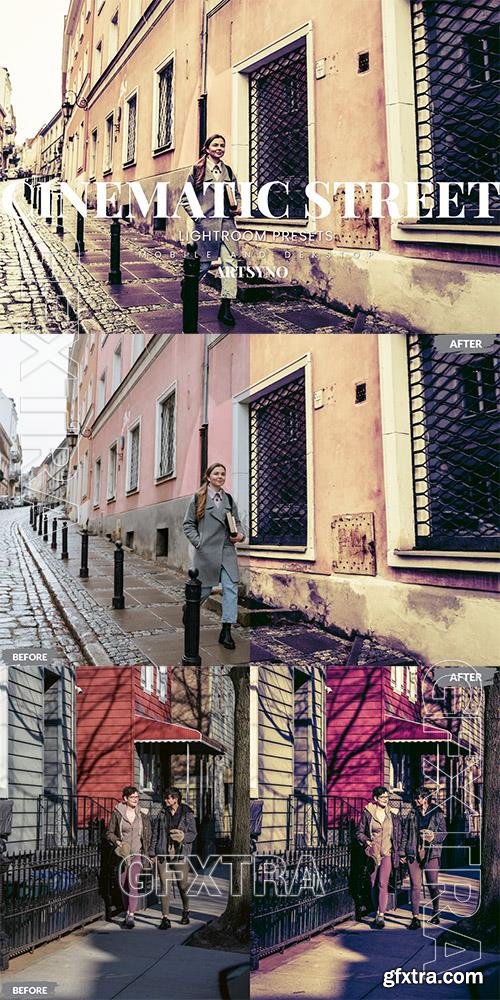 Cinematic Street Lightroom Presets Dekstop Mobile AAXF43P Cinematic Street Lightroom Presets Dekstop Mobile AAXF43P