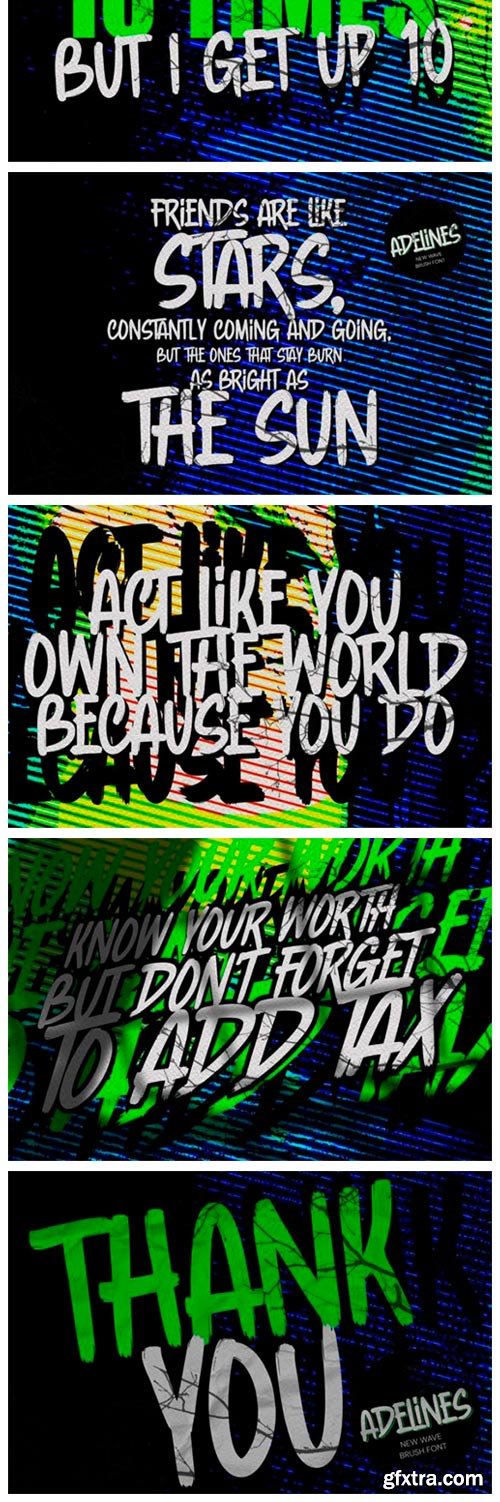 Adelines Font Adelines Font