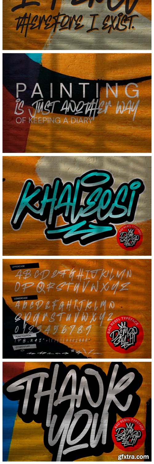 Demon Say Hi Font Demon Say Hi Font