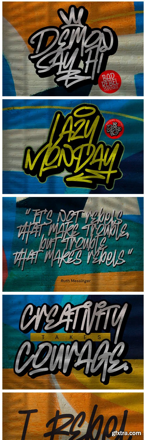 Demon Say Hi Font Demon Say Hi Font