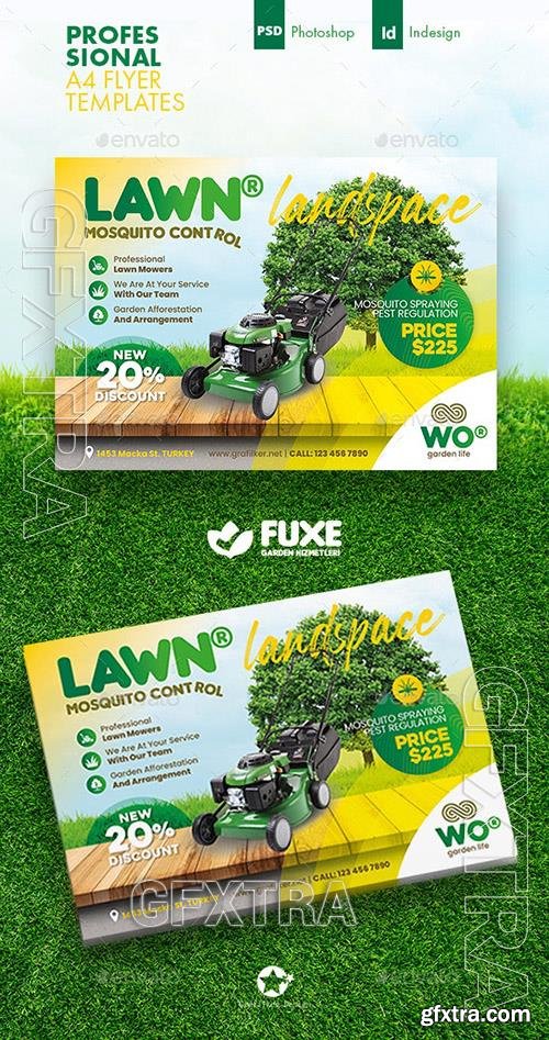 Garden Landspace Flyer Templates 31140068 Garden Landspace Flyer Templates 31140068