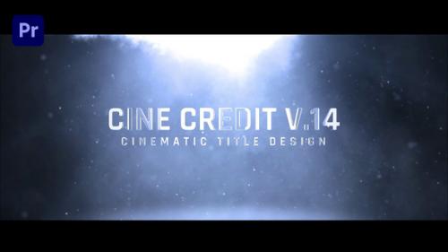 Videohive - Cine Credit V.14 - 33381638 - 33381638