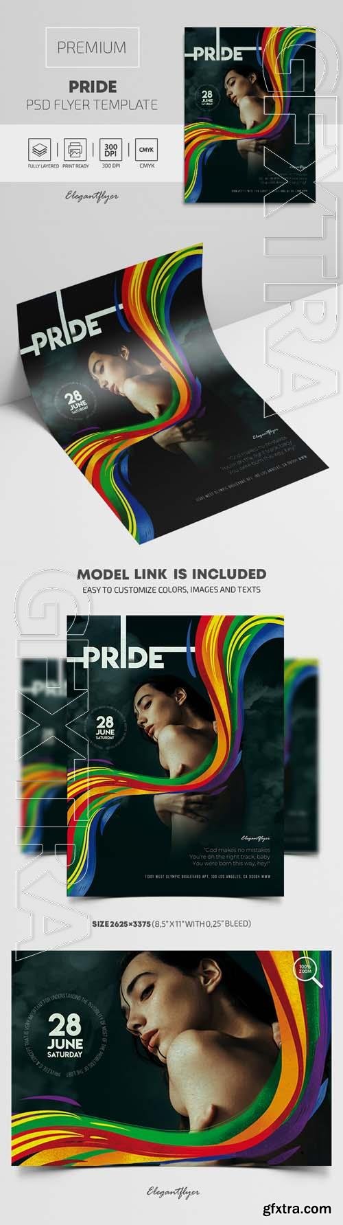 Pride Party Premium PSD Flyer Template Pride Party Premium PSD Flyer Template