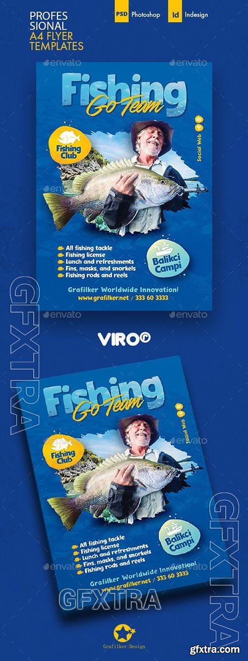 Fishing Flyer Templates 27153404