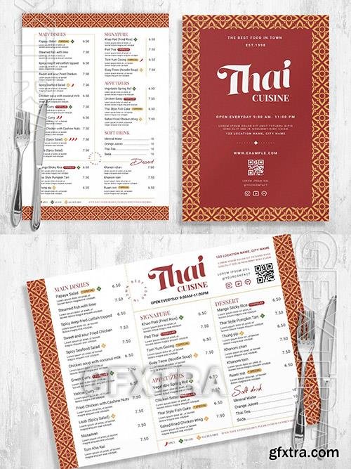 Thai Menu Templates VF34SCK