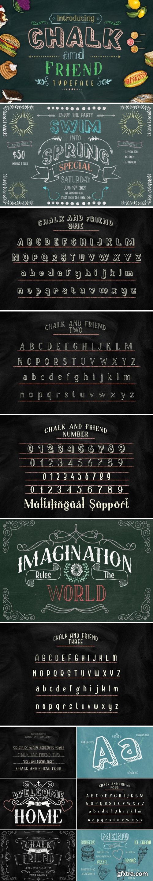 Chalk and Friend Font