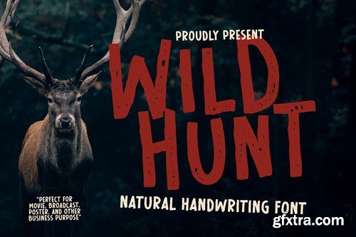 Wild Hunt Advertisement Font