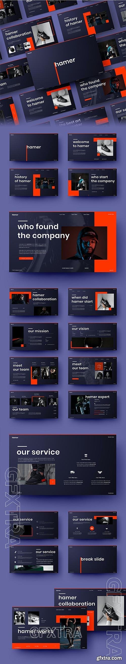 Hamer - Business Powerpoint, Keynote and Google Slides Template