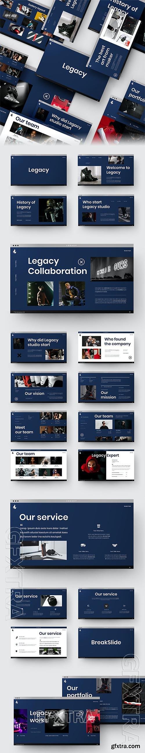 Legacy – Portfolio and Photography Powerpoint, Keynote and Google Slides Template Legacy – Portfolio and Photography Powerpoint, Keynote and Google Slides Template