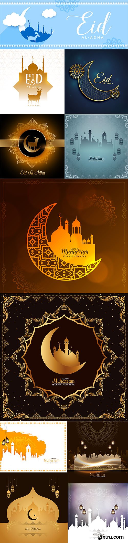 Islamic traditional arabic background vector