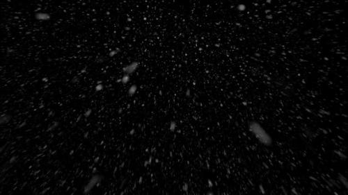 Videohive - Through The Snow. Looped Overlay - 33410098 - 33410098