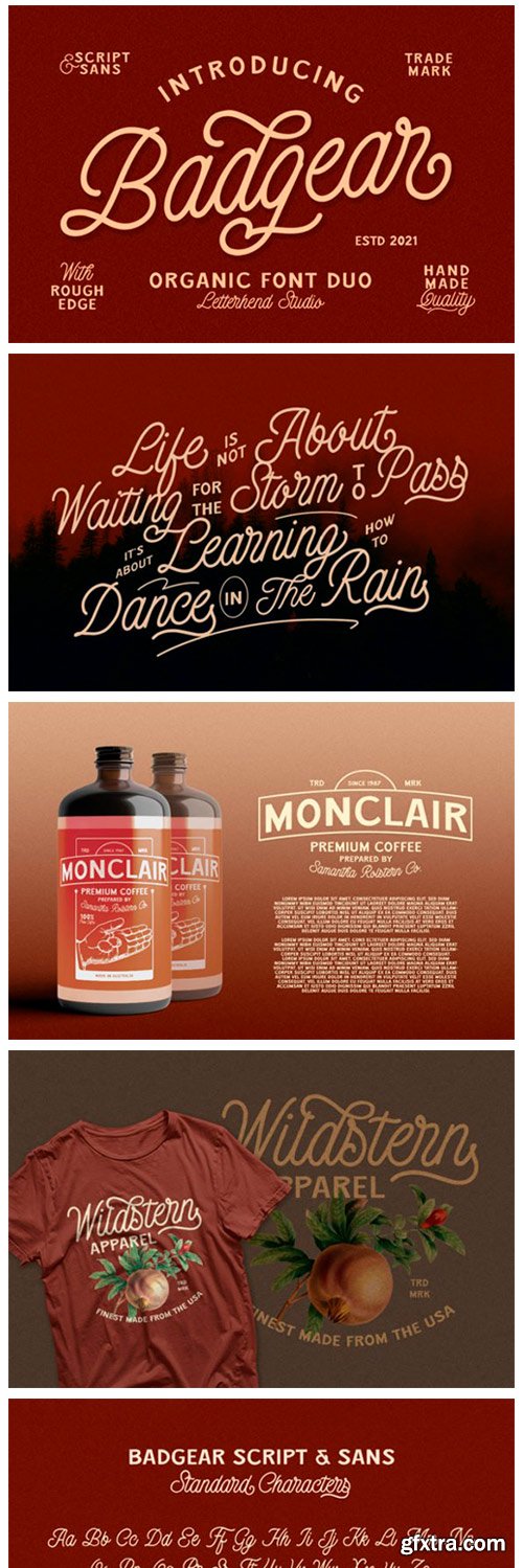 Badgear Font Badgear Font