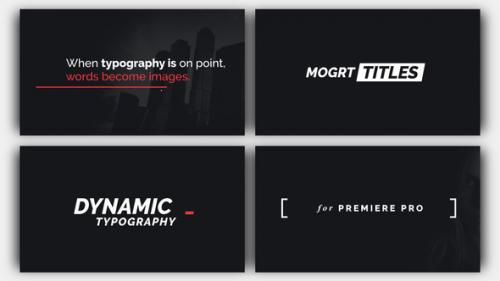 Videohive - Titles - Essential Graphics | Mogrt - 21803458 - 21803458