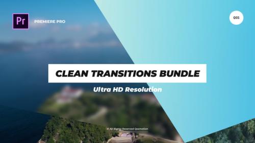 Videohive - Clean Transitions Bundle For Premiere Pro - 33421899 - 33421899