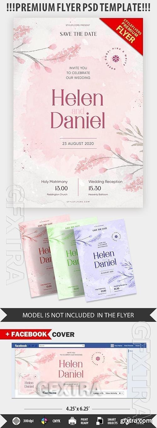 Wedding PSD Flyer Wedding PSD Flyer