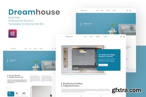 ThemeForest - Dreamhouse v3.011- Real Estate Elementor Template Kit - 33458742