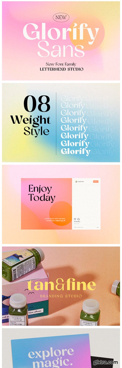 Glorify Font Glorify Font