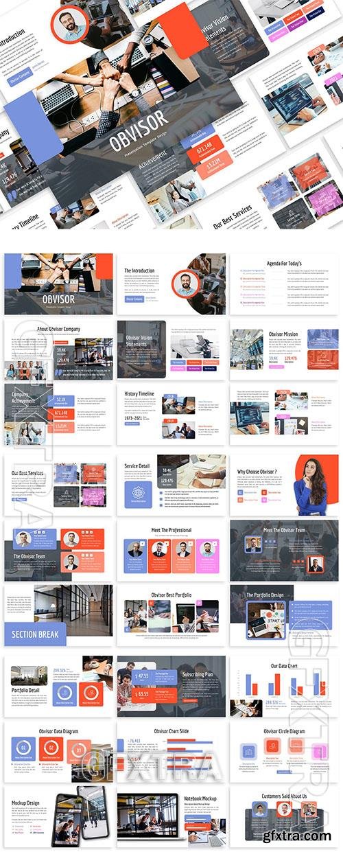 Obvisor - Business Template Prensentation SMFPSU9 Obvisor - Business Template Prensentation SMFPSU9