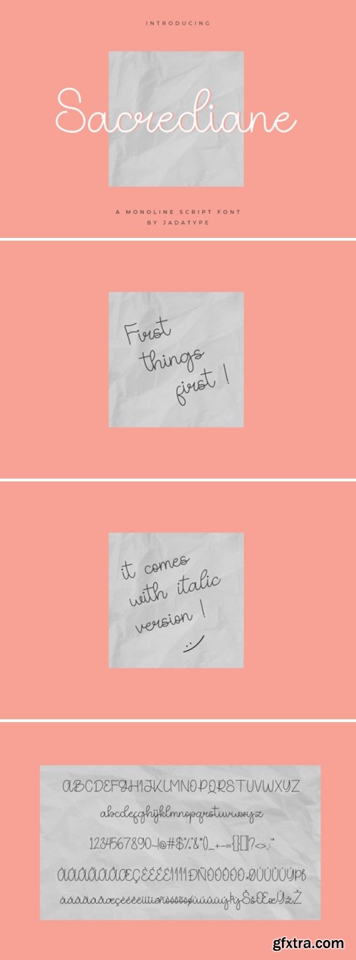 Sacrediane Font