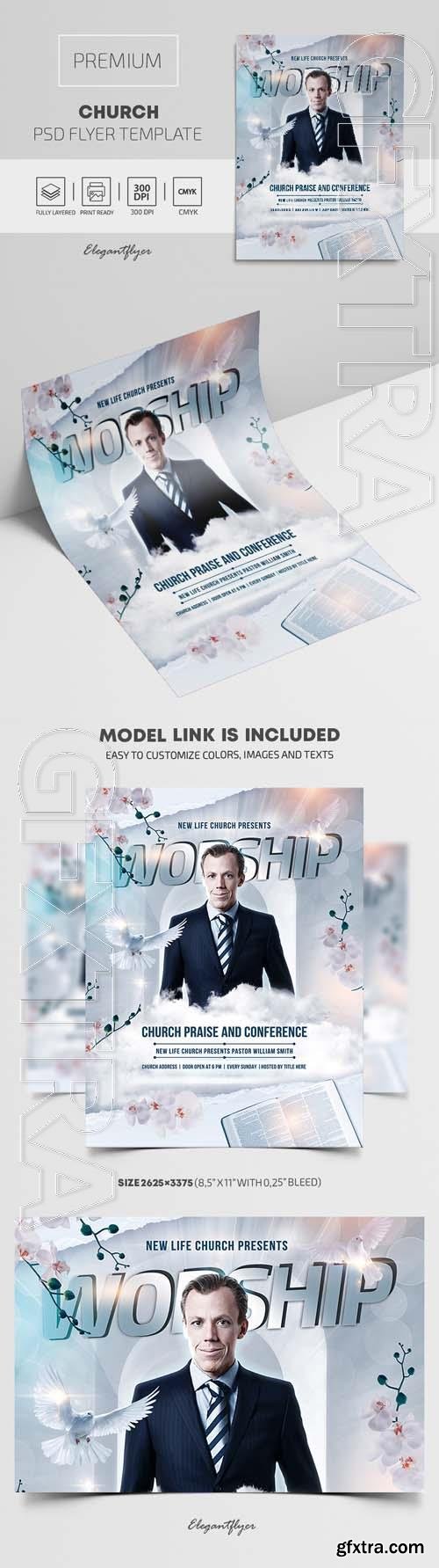 Church Premium PSD Flyer Template