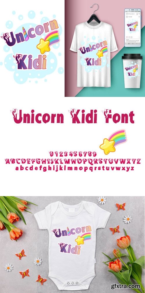 Unicorn Kidi Font