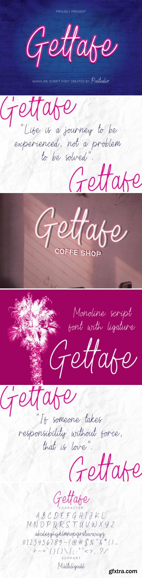 Gettafe Font