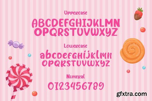 Candyful - a Fun Handwritten Font