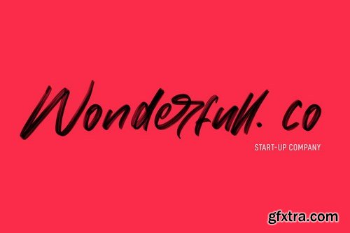 Chorest Svg Brush Font