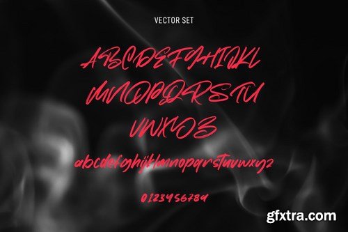 Chorest Svg Brush Font