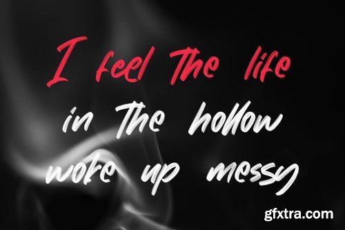 Chorest Svg Brush Font