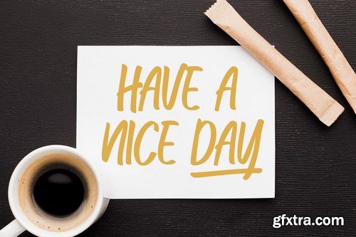 Qufiky Handwritten Display Font