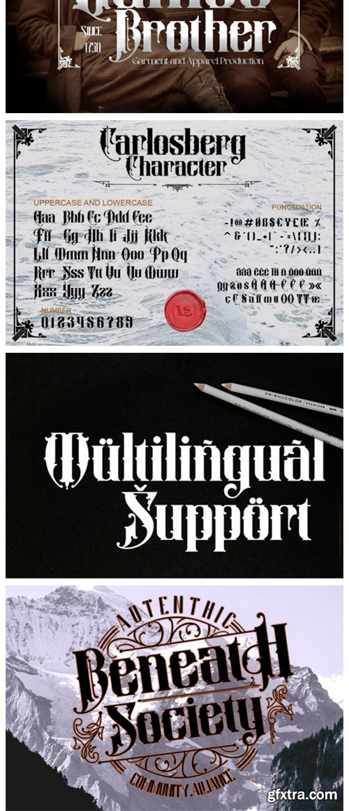 Carlosberg Font Carlosberg Font