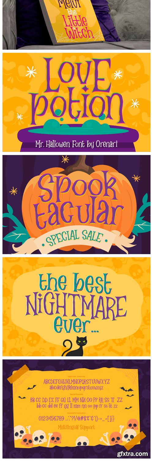 Mr Halloween Font Mr Halloween Font