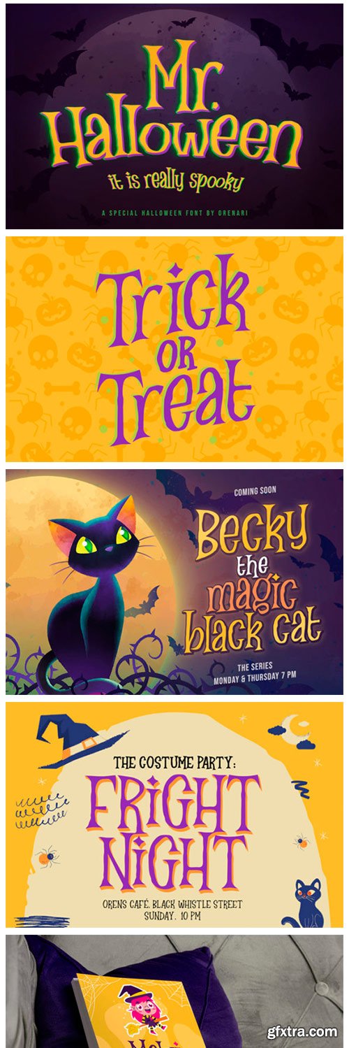 Mr Halloween Font Mr Halloween Font