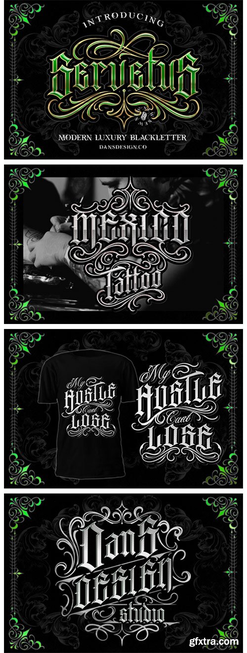 Servetus Font Servetus Font